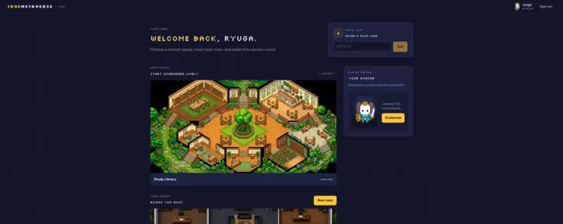 TrueMetaverse project preview